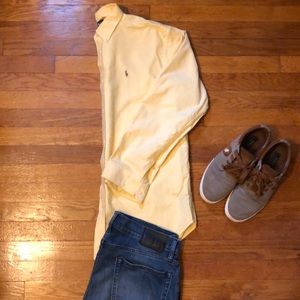 Polo Boys XL Yellow Oxford (fits like men’s SM)